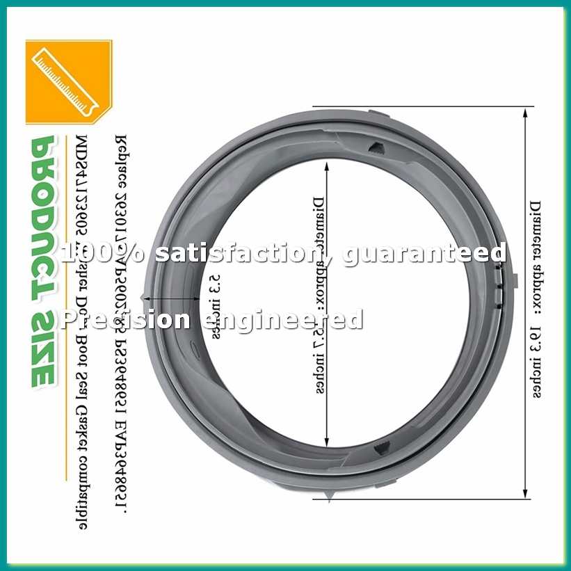 Boots - MDS47123605 Washer Door Boot Gasket Rubber