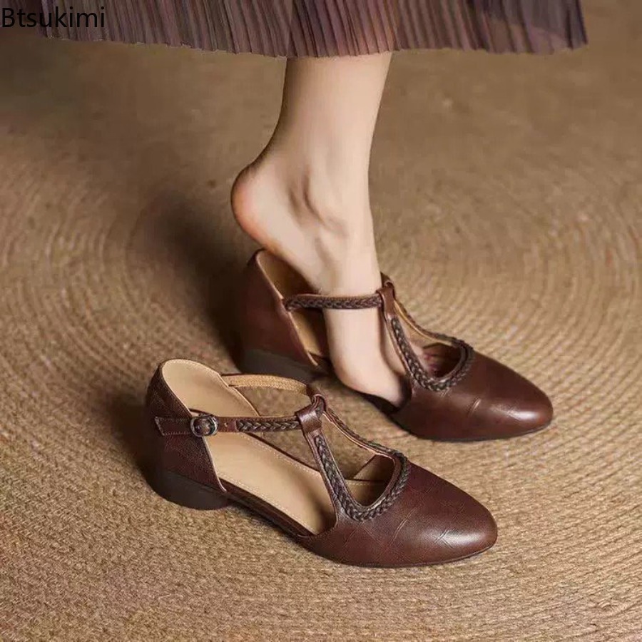 New Summer Women's Retro Hollo - đánh giá và giá Sandals