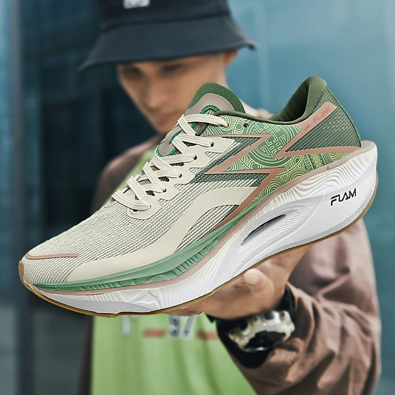 Running Shoes Carbon Board Spe - đánh giá và giá Breathable Mesh Athletic Shoes