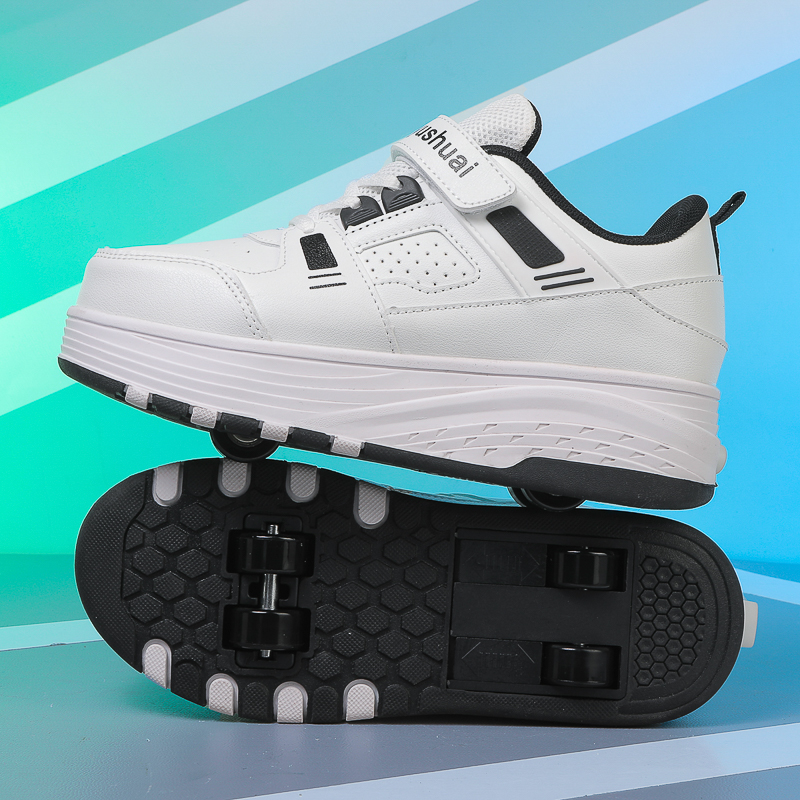 Kids 4‑Wheel Retractable Rolle - đánh giá và giá Running Shoes