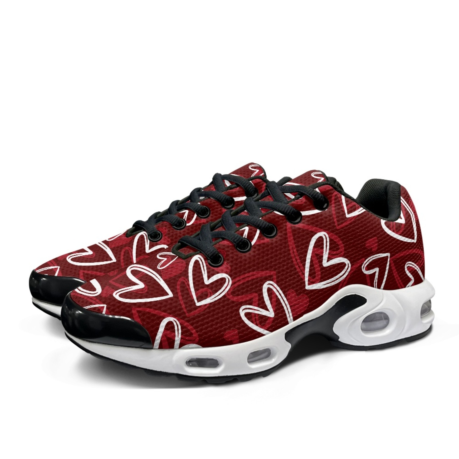 PENSTROLL Heart White Sole Gym - đánh giá và giá Air Cushion Jogger Shoes Men