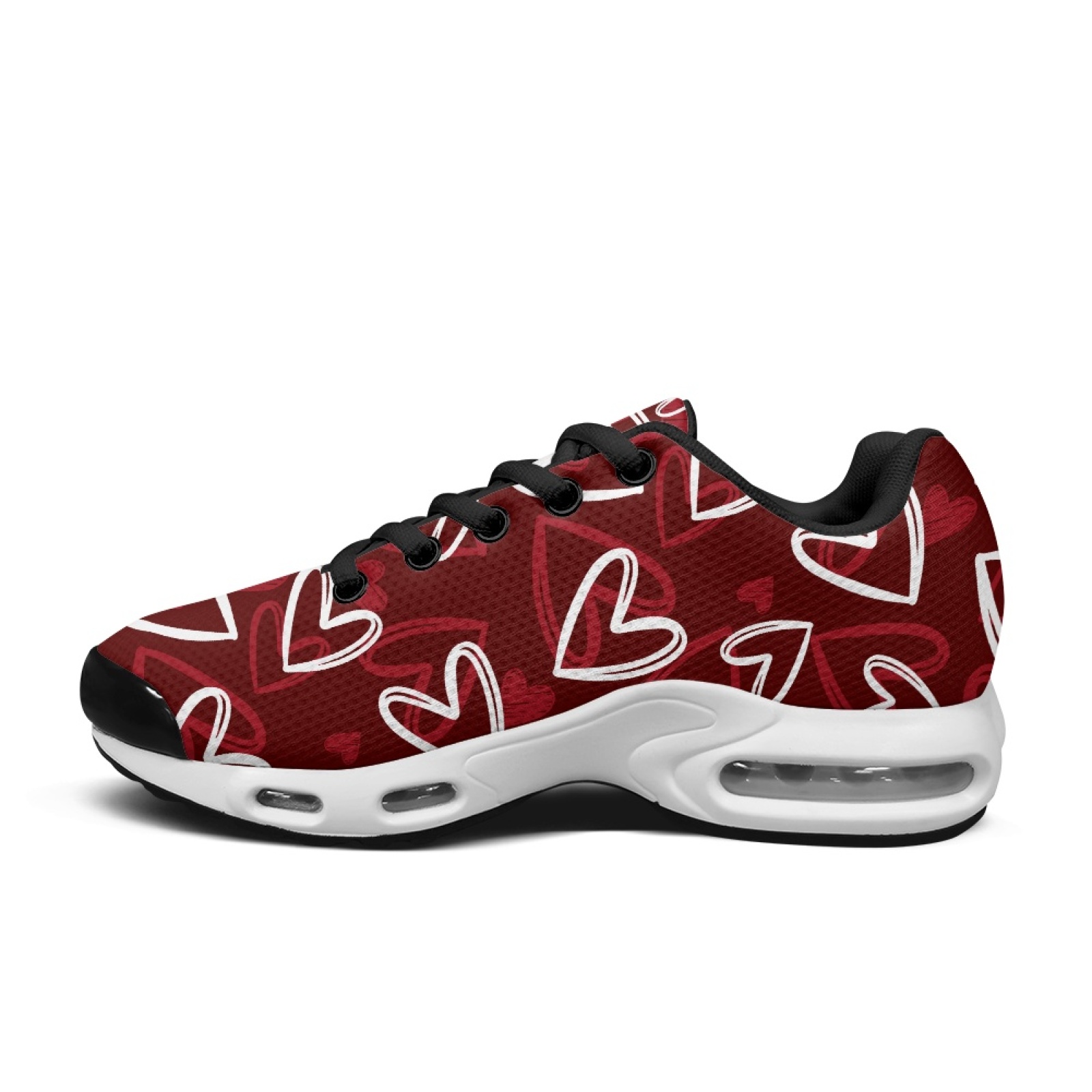 PENSTROLL Heart White Sole Gym - đánh giá và giá Air Cushion Jogger Shoes Men