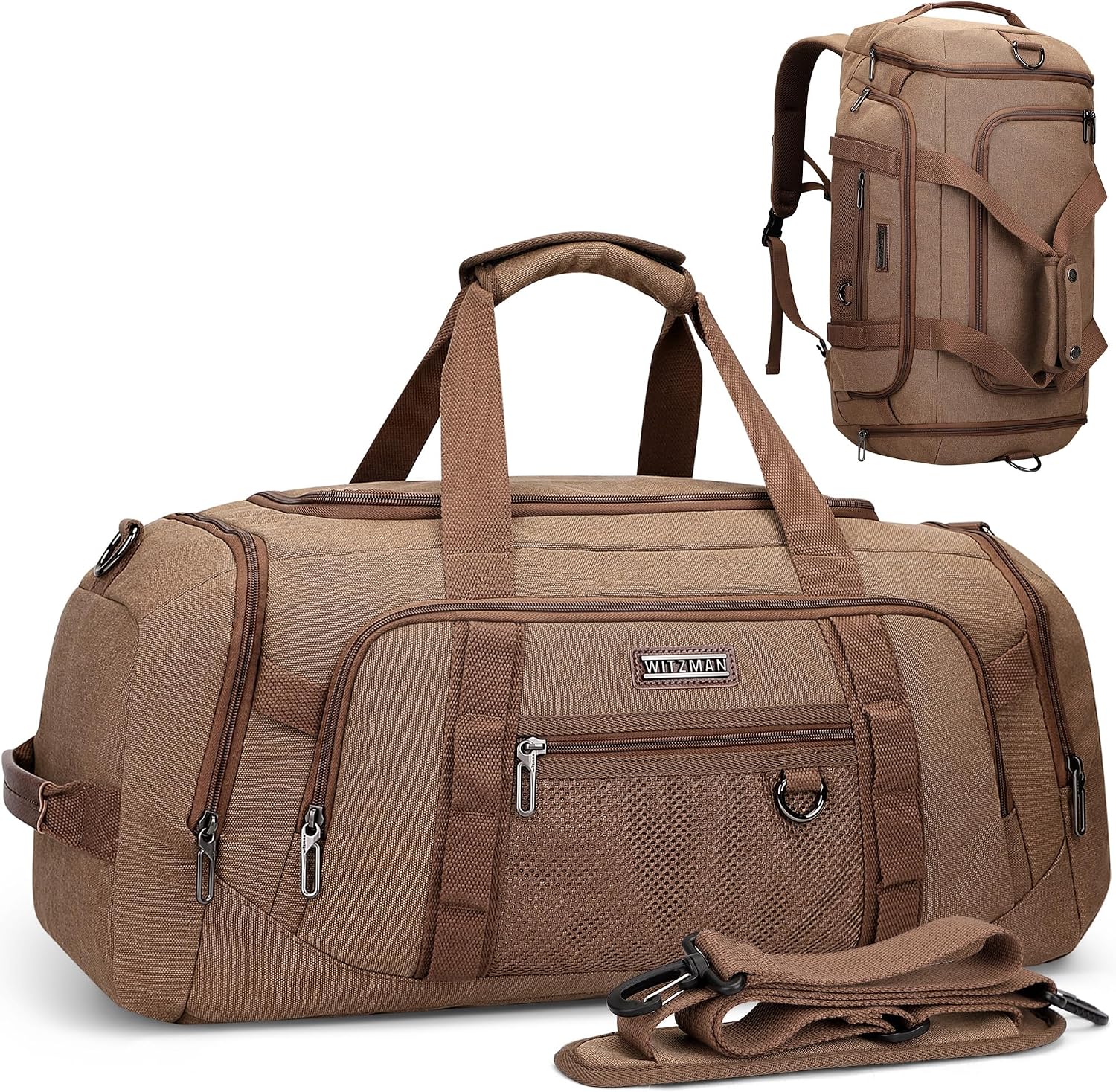Canvas Duffle Bag for Men 3 in - đánh giá và giá Men'S Shoes
