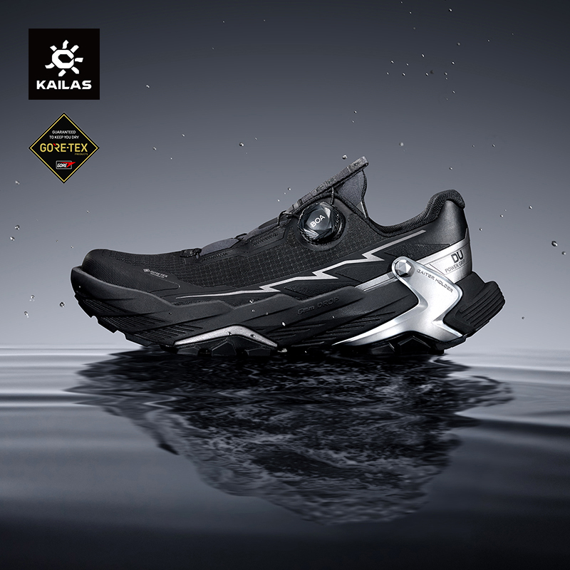 KAILAS FUGA BLACK SOLITUDE DU  - đánh giá và giá Waterproof Goretex Running Shoes